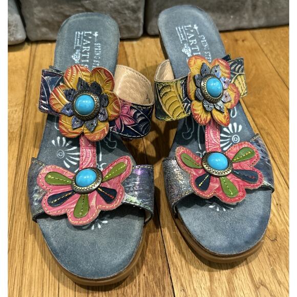 Spring Step Shoes - Women’s L‘Artiste By Spring Step Bari Sandals US 38 US 7.5 NWOB Shoes